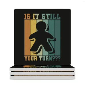 Table Mats Is It Still Your Turn Shirt Board Game Gift For Lover Player Addict Play Ceramic Coasters (Square)