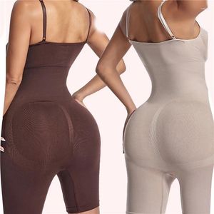 Frauen Shaper Frauen Ganzkörper Shapewear Bodysuit für Bauchkontrolle nahtloser fester Taillentrainer Shaper -Gurte Gesäßhebe