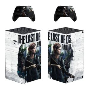Stickers The Last of Us Skin Sticker Cover for Xbox Series X Console and Controllers Series X Skin Sticker Decal Vinyl
