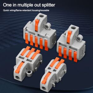 Mini Quick Lecker -Block стыковка компактная универсальная компактная сплайс -электрические разъемы проволоки электрический