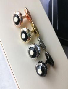 LM02ボックス4colorsデザイナーカフリンクスメンズフレンチシャツカフリンク高度なウェディングギフト高級ジュエリー1562026