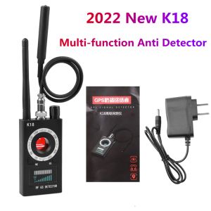 Systeme K18 Multifunktions Anti -Detektorkamera GSM Audio -Fehler -Finder GPS -Signallinsen RF Locator Tracker Erkennen Sie Finder Funkscanner