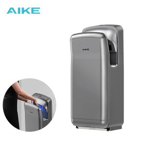 Dryers AIKE 710s Commercial Jet Hand Dryer Vertical High Speed Air Dryer for Bathroom Hand Dryer Automatic for Companies Model AK2005H