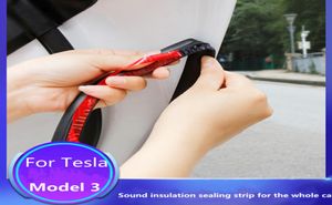 Applicable to Tesla Model 3 windproof and noise reduction kit car sealing strip door sound insulation strip upgrade whole dust9059257