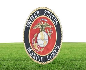 Black USMC Marines Marine Corps Emblem Flag 3ft x 5ft polyesterbanner som flyger 150 90 cm Anpassad flagga utomhus6138263