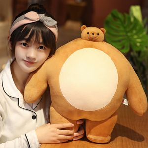 47cm cute little head teddy bear plush stuffed toy children companion doll girl creative birthday gift6789207