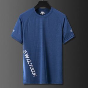 T-Shirts Men Sport Running Tshirt Quick Dry Breathable Short Sleeve Gym Shirt Jogging Training Sportswear Fitness Tee
