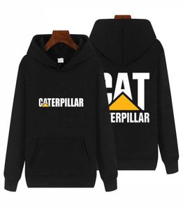 Maycaur Brand Trend Car Sweatshirt Loose Oversize Caterpillar Hoodie Casual Fashion Solid Color Outdoor Travel Jacket H09101644198
