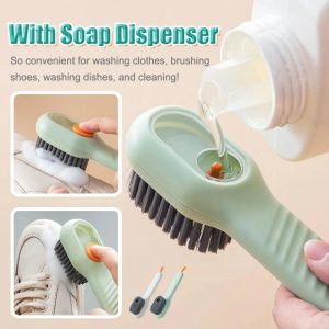 Sko borste automatisk flytande urladdning djup rengöring mjuka borst hushåll tvätt för dagliga användningsverktyg