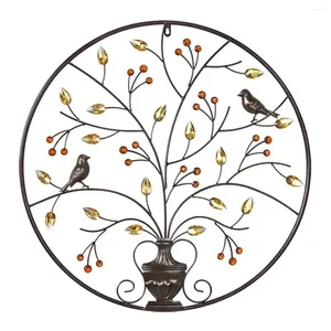 Figurine decorative 62 cm Simplicity Nordic Tree of Life Iron Art Wall Decoration Decorazione per la casa Decorazioni per la casa.