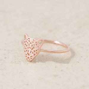 30pclot Söt leopardhuvudringar Fashion Lovely Animal Ring Mix Färg för kvinnliga smycken Tillbehör Anillos Mujer 240412