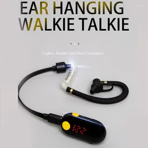 Walkie Talkie Outdoor 3 км длиной 0,5 Вт Мини-холми-талки SR610 Радио 25 канал 2 Way Interphone 400-470 МГц ухо висит два