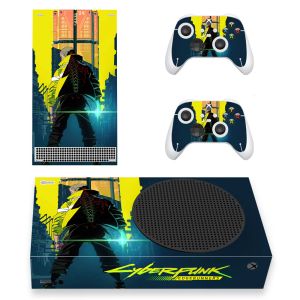 Naklejki anime cyberpunk Edgerunners Skóra naklejka nakłada do kalkury na Xbox Series S Controllers Series Xbox Slim Skin Stake