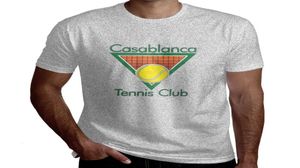 Tênis Um clube impresso Cato curto Mouwen Men Black T-shirt White Casual Casual7220799