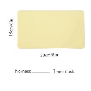 Supplies 10 Pieces/lot 6 X 8" Soft Real Silica Blank Permanent Makeup Tattoo Practice Skin Sheet for Beginner Artists