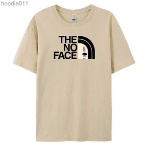 Men's Hoodies Sweatshirts Summer style basic NoFace mens breathable cotton ultra-fine printed T-shirt C24325