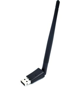 1pcs 24G 150 Мбит / с беспроводной адаптерной сетевой карты MT7601 USB Wi -Fi -передатчик.