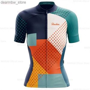 Cykeltröja sätter 2021 Summer Women Cycling Set Mtb Bike Clothing Women Racing Bicyc Clothes Ropa Ciclismo Cycling Wear Team Cycling Jersey Set L48