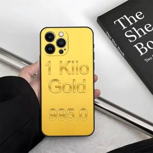 Switzerland Fine Gold Phone Case For Iphone 14 Pro Max 13 Mini 11 12 Xr Xs X 6s 8 Plus Back Cover