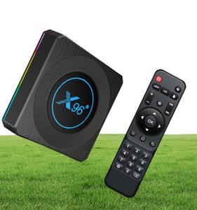 X96 x4 Android 110 TV Box Amlogic S905X4 4GB 64GB 4GB32GB Quad Core 24G5G WiFi BT41 AV1 8K Smart Media Player Film 4G32G6045536