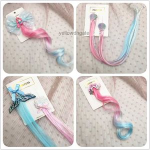 South Koreas best-selling childrens hair accessories Ariel Mermaid Princess hairpin girls wig hairpin super fairy baby headdress