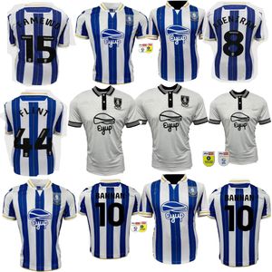 24/25 Sheffield Wednesday Jakość i wygodne noszenie koszulek piłkarskich heneghzn adeniran sławę delebashiru flint będzie Vaulks Callum Smith Football Shirts Man Man