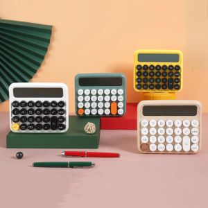 Calculators Fashion Calculator Office Business Financial Desktop Calculator 12Digit Stor skärm Display Stor knappsats Multipla färgvägar