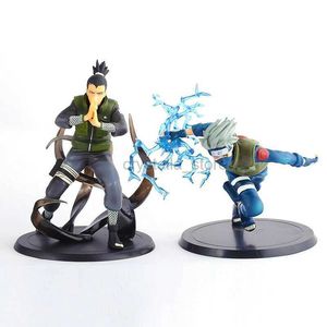 Heroes di fumetti Anime Hatake Kakashi Nara Shikamaru GK PVC Action Figure Game Collezione Statue Modello Toys Kids Boll Regali 16 cm 240413