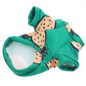 Cat Costumes Printed Dog Winter Clothes Cartoon Pattern Cute Costume Puppy Warm (L)