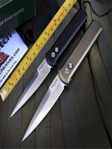 Protech the Godfather 920 Auto Knife Floding Knife Polowanie samoobrony Automatyczne noże taktyczne CNC 6061T6 Aluminium HA7915934