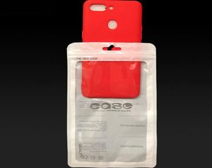 Packing Bags Cell Phone Case Package Bag Retail Plastic Ziplock Accessories Suitable For All Types Phones Transparent Hang Hole Po7589950