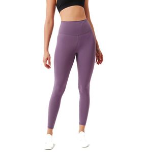 Yoga ausrichten Leggings Hosen Frauen hohe Taille Pushup Fitness Legging Weiche Elastizität Hip Lift T -Linie Sporthosen Lauftraining L8962729