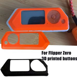 Tampa impressa em 3D para capa de proteção à capa de face de Flipper Zero para crianças Flipper Zero Body Shell Crianças Acessórios de jogo