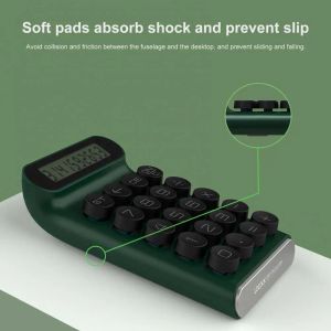 Calculadoras calculadores de eixo verde cálculos de textura arredondada de textura arredondada