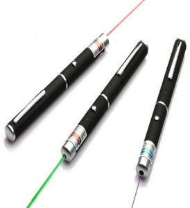 5MW 532NM Green Laser Ponteiro Pen SOS Montagem Caça Luzes de Ensino de Ensino 405nm Blue 650nm Red5639117