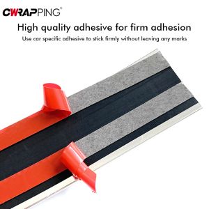 3M Car Window Edge Styling Mouldings Trim Strip Protector Chrome Strip Non-Fading Waterproof Soft Self-Adhesive Protective Strip
