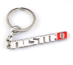 3D Metal Car Key Chain Keyrings case NISMO Emblem for nissan qashqai juke xtrail tiida t32 almera Key holder Car Accessories Styl2022372