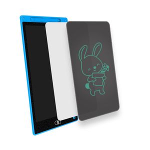 Toddler LCD Yazma Tablet Doodle Board Büyük Ekran Su Geçirmez Parlamasız Çocuklar Yeniden Kullanılabilir Elektronik Çizim Padi Tek Renk L03