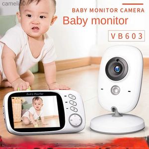 Baby Monitors VB603 electronic baby monitor with 3.2-inch IPS screen digital camera and audio no WiFi infrared vision 1000 foot wireless connectionC240412