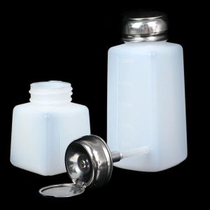 100/200/250 ml REFILLABLE TOME PUMP Dispenser Nail Polish Remover Bottle Liquid UV Gel Polish Nail Art Clean Acetone flaskor