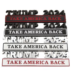 Trump 2024 Auto Metal Sticker Decoration Party Favor Elezione presidenziale statuniten