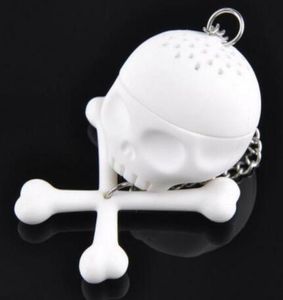 Tbones Creative Bones Skull Tea Infuser Tea Filtro para decoração de casa Beleza de saúde para Slimming3918153