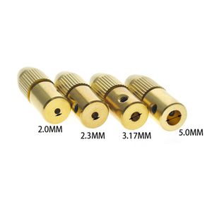 7pcs set Small Electric Drill Bits Collets 0 5-3 0mm Mini Twist Drill Chuck Kit Accessories 2 0mm Hole