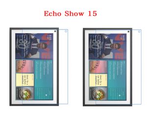 Koruyucular 2pcs / Lot Ultra Net / Mat Ekran Koruyucusu Antiferprint Yumuşak Koruyucu Film Echo Show 15 2021 2022 15 inç