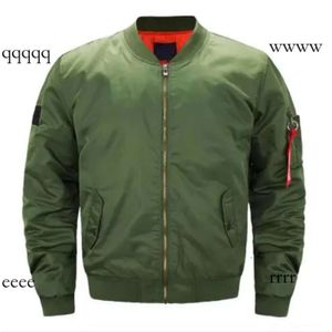 Mens Jackets Autumn Winter Male Solid Color Coats Spring Ma1 Bomber Jakcet Mans Pilot Outerwear