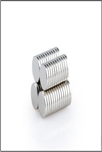 100 шт. Лоты мини -магниты 12x15 мм неодимийский диск Супер сильный редкоземельный N35 Маленькие магниты для холодильника круглый