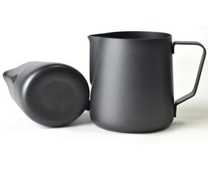 350600ml nonstick rostfritt stål espresso kaffeketare hantverk kaffe latte mjölk kanna kanna kanna mjölk skummande kanna c10301985489