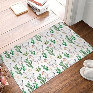 Carpets Non-slip Doormat Cactus Carpet Bath Bedroom Mat Welcome Flannel Modern