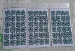 100 pieceslot Whole Water Proof fake bullet hole Sticker For Car Laptop Window Mirror car decorate stickers4699199