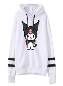 Kuromi Anime Onegai My Melody Merch Hoodies Pocketless Parallel Bars Sleeve Sweatshirt Woman Man Clothes7514486